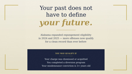 Alabama Expungement Fresh Start