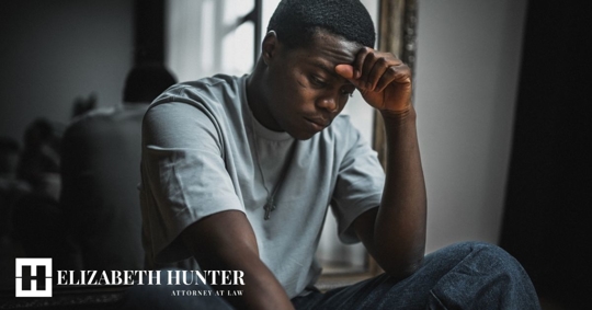 Pensive lost in thoughts suffering from false accusations